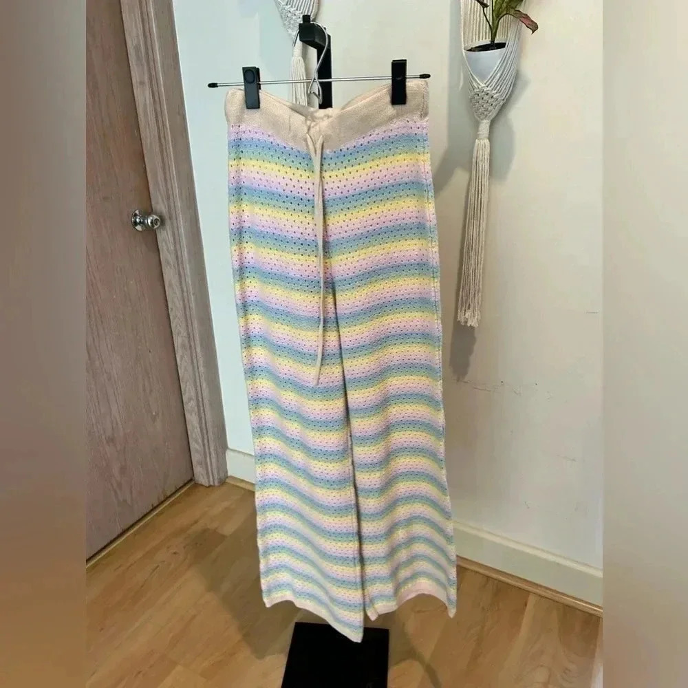 Anthropologie x Saturday/Sunday Taleen Striped Lounge Pants - size S - Picture 2 of 10